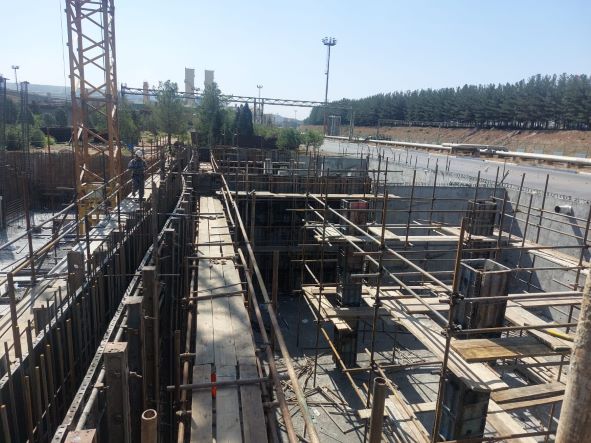برنامه ریزی و کنترل پروژه ایستگاه پمپاژ و شبکه آتش نشانی فولاد مبارکه